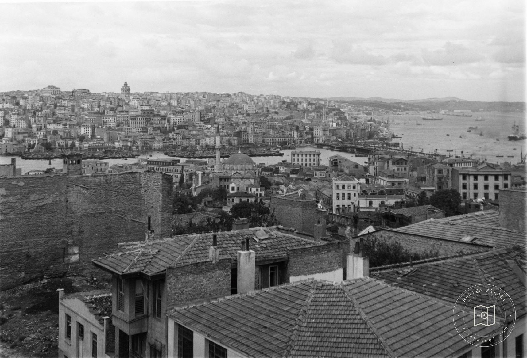 Eminönü, Haliç ve Galata’nın Görünümü