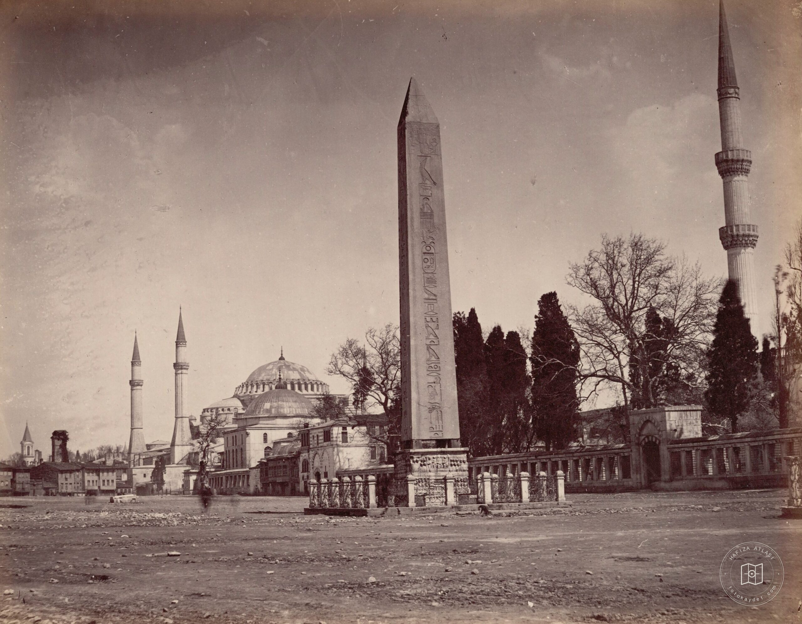 Obelisk and Hagia Sophia
