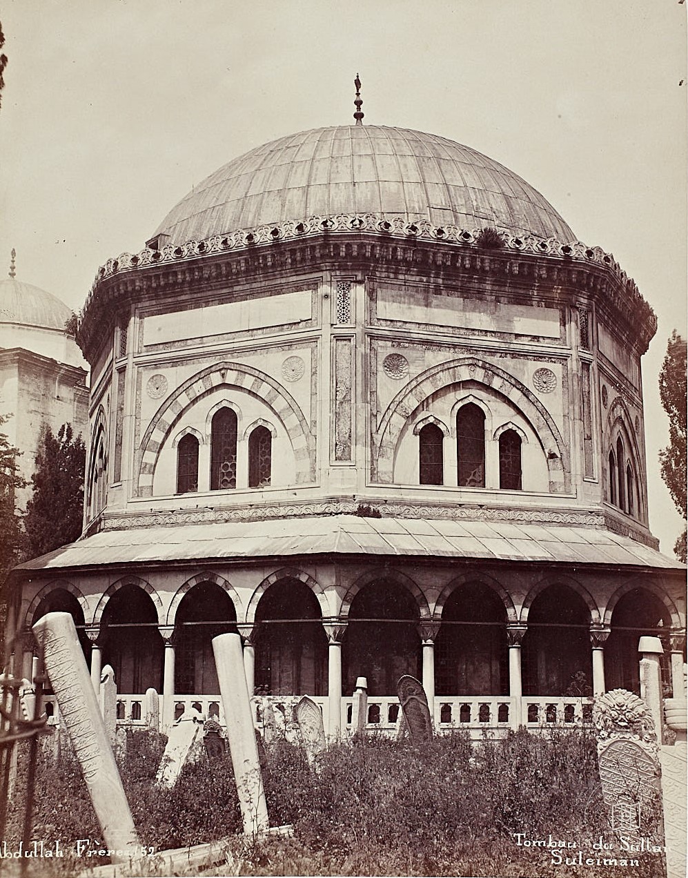The Hariçten Appearance of Tomb by Sultan Süleyman