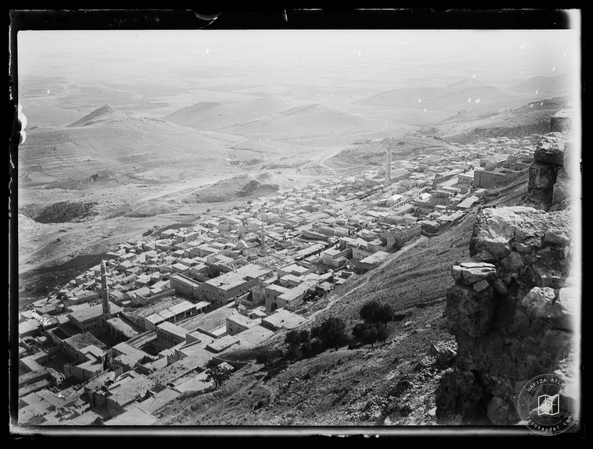 Kaleden Mardin Şehir Merkezinin Görünümü