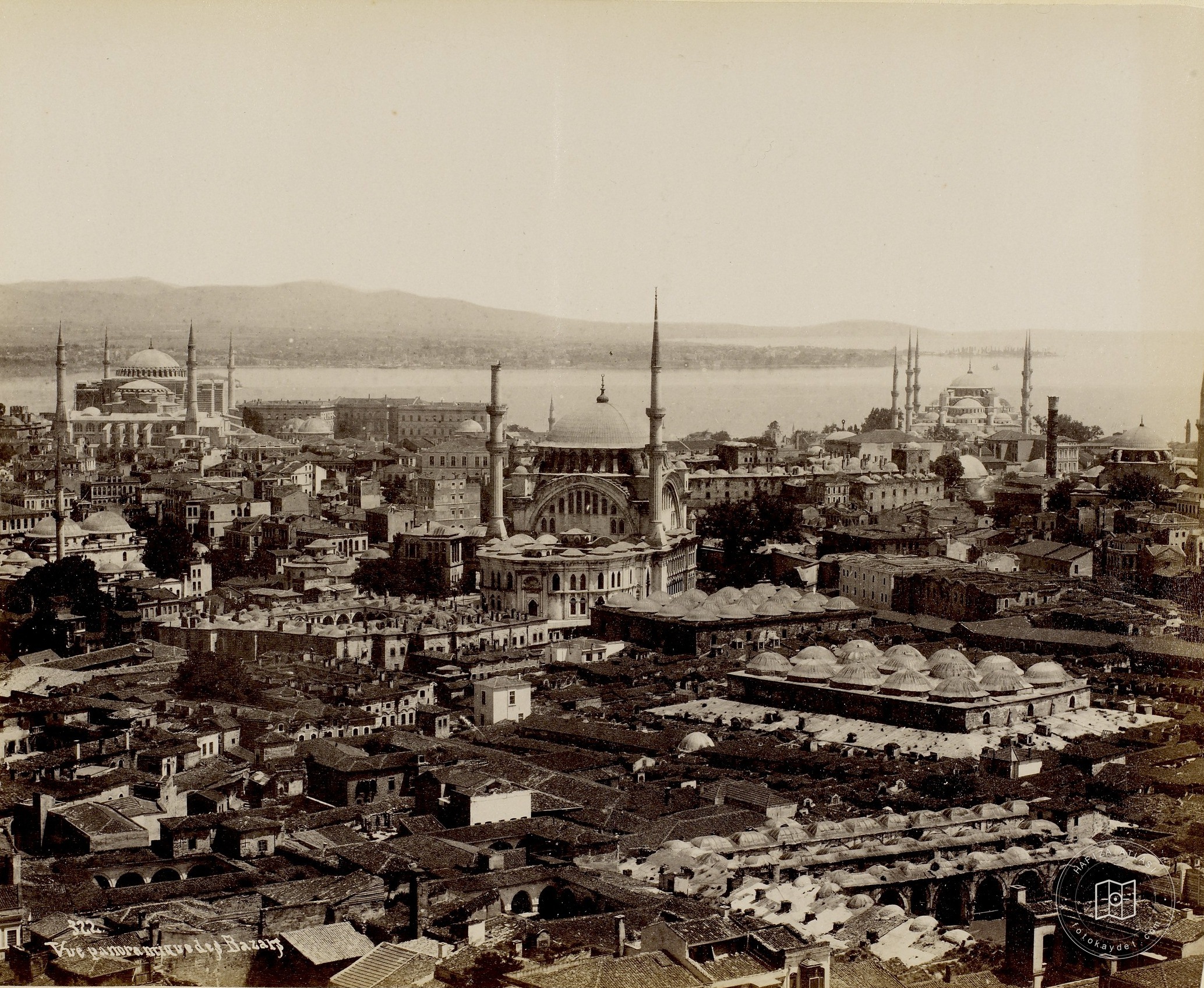 Beyazıt Tower’nden Nuruosmaniye and Sultanahmet Yönü