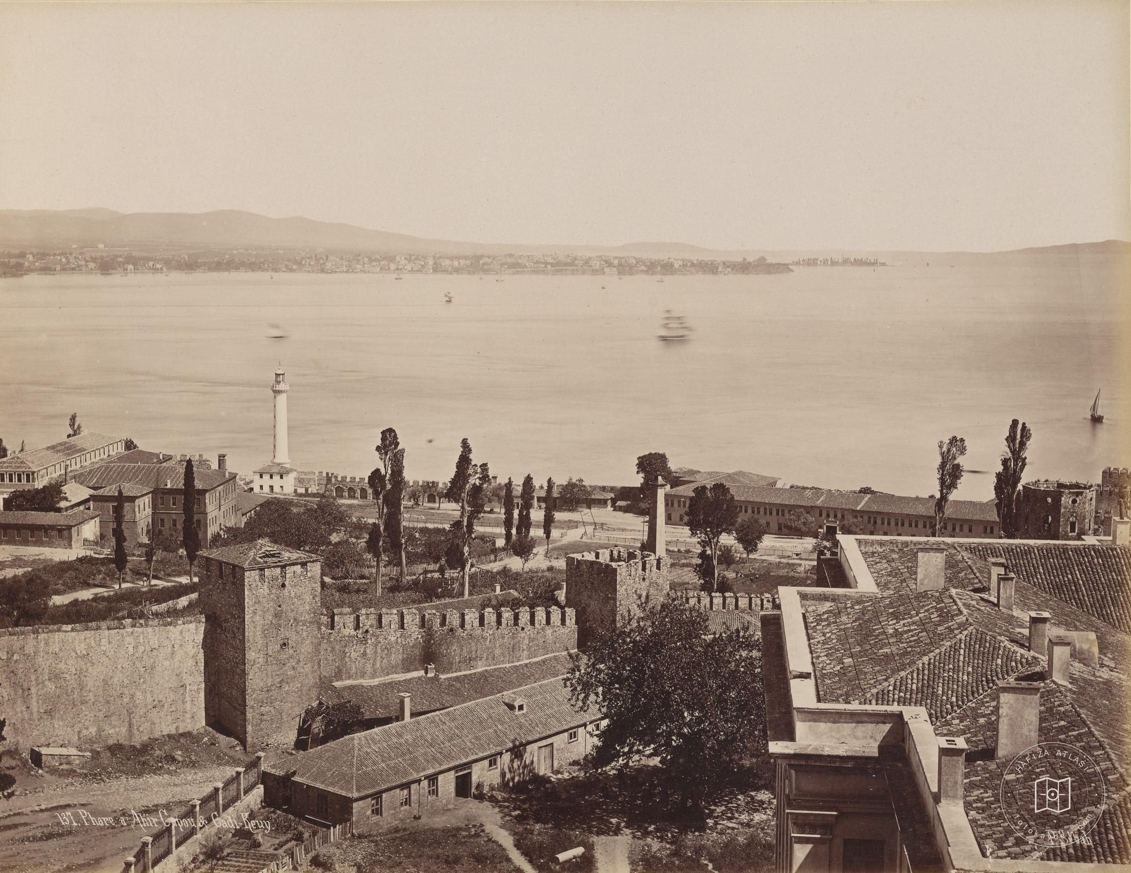 Hagia Sophia Superior from Ahırkapı and Kadıköy