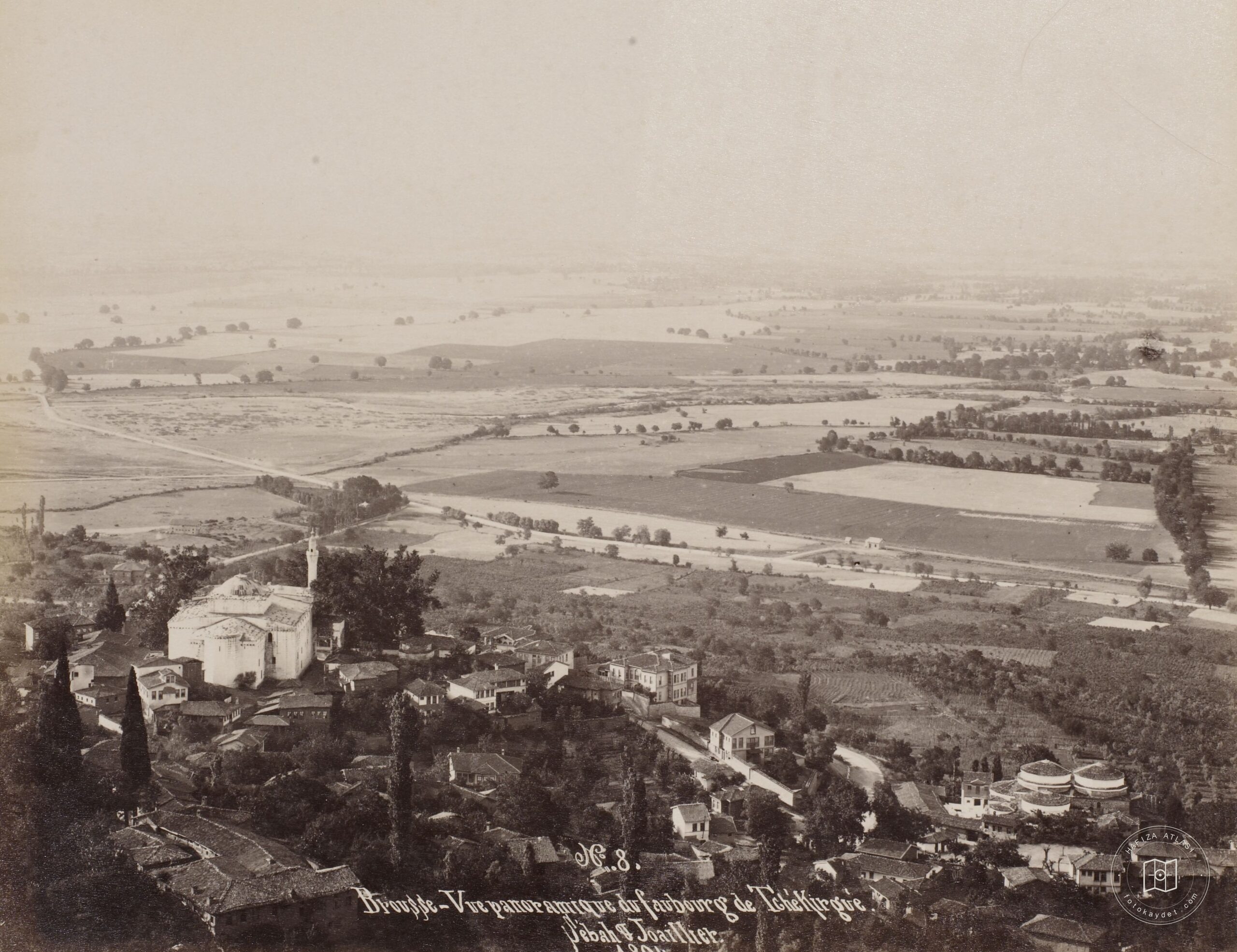 Hüdavendigar Camii ve Eski Kaplıca Görünümü