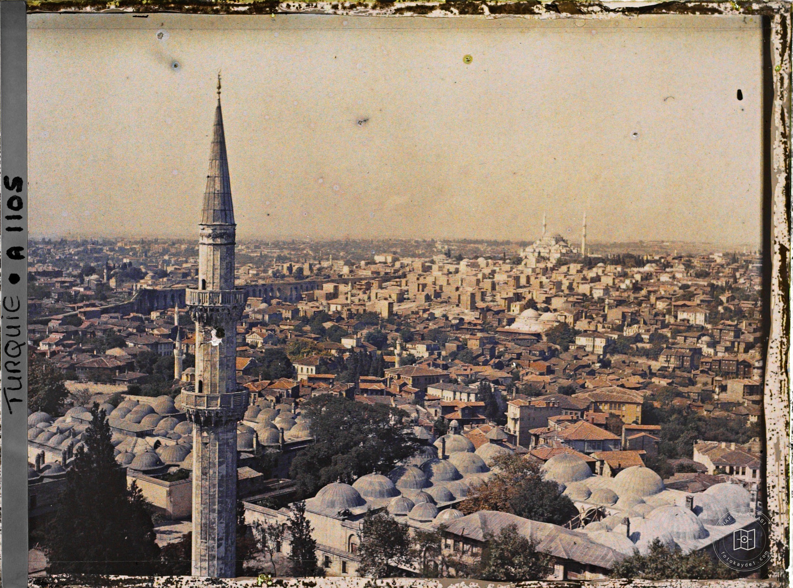 Süleymaniye Minaresinden Fatih İstikametine Bakış