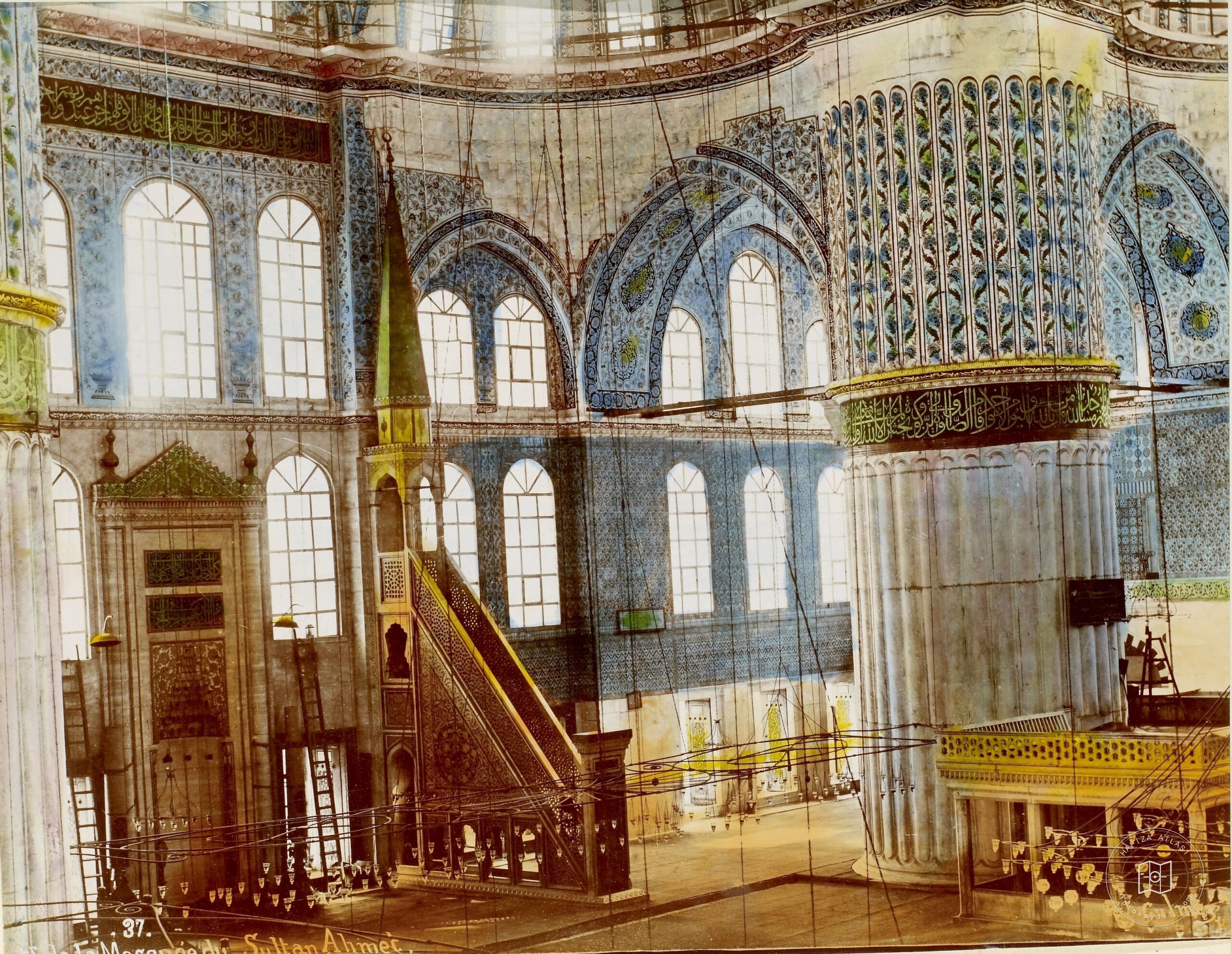 Sultan Ahmet Mosque Mihrap and Minberi