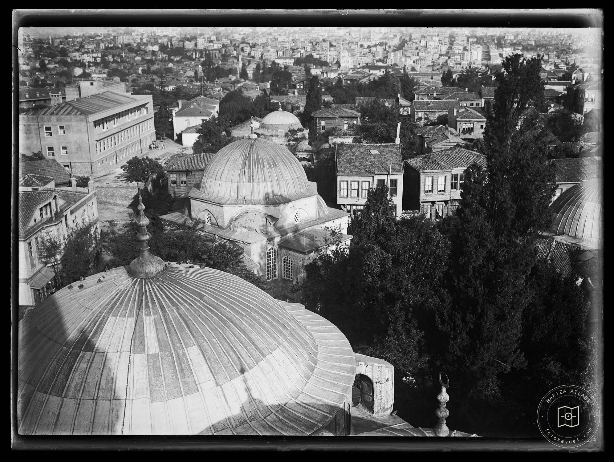 Haseki Mosque Minare From Bayram Pasha Tomb