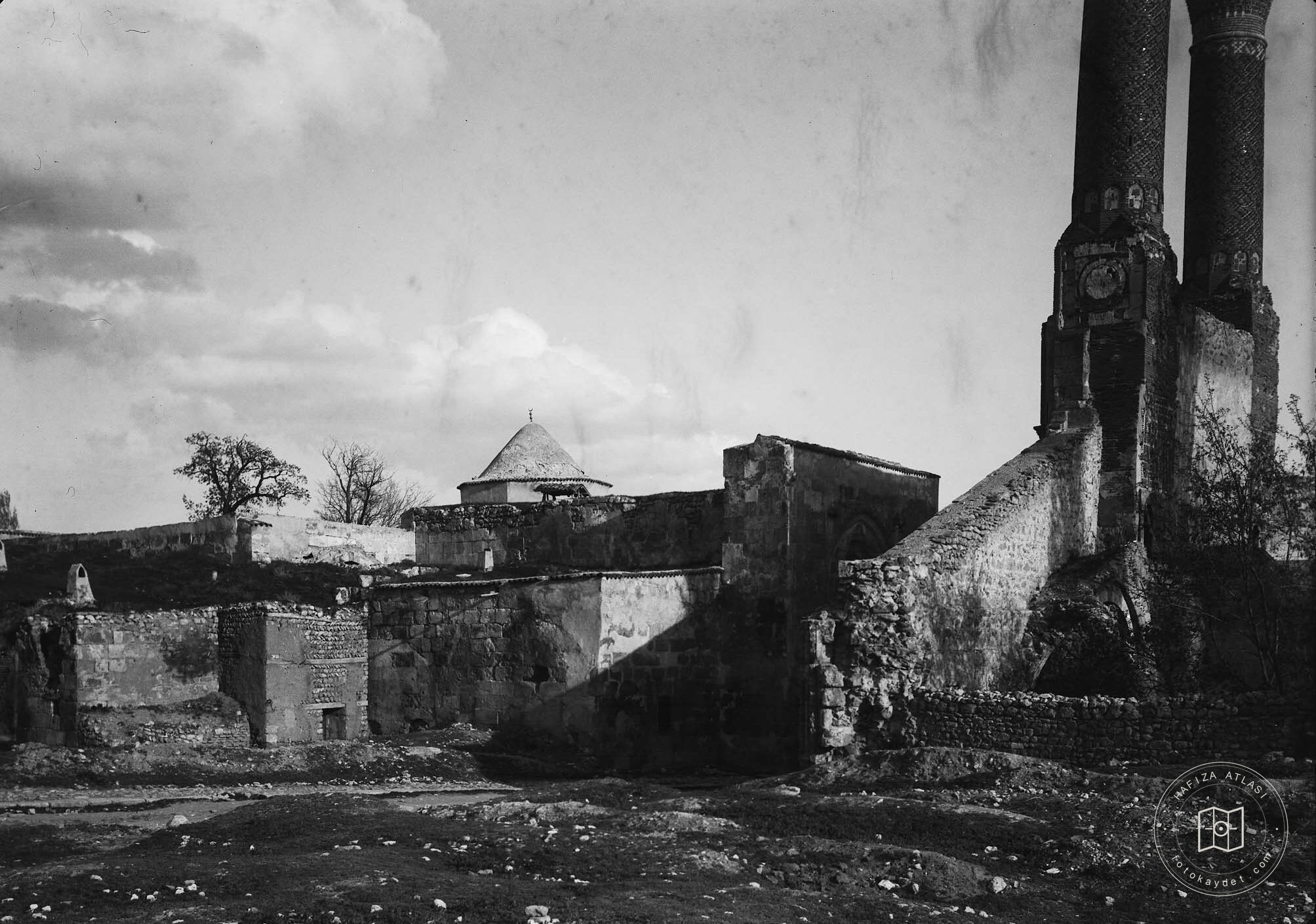 Double Minareli Medrese and Environment