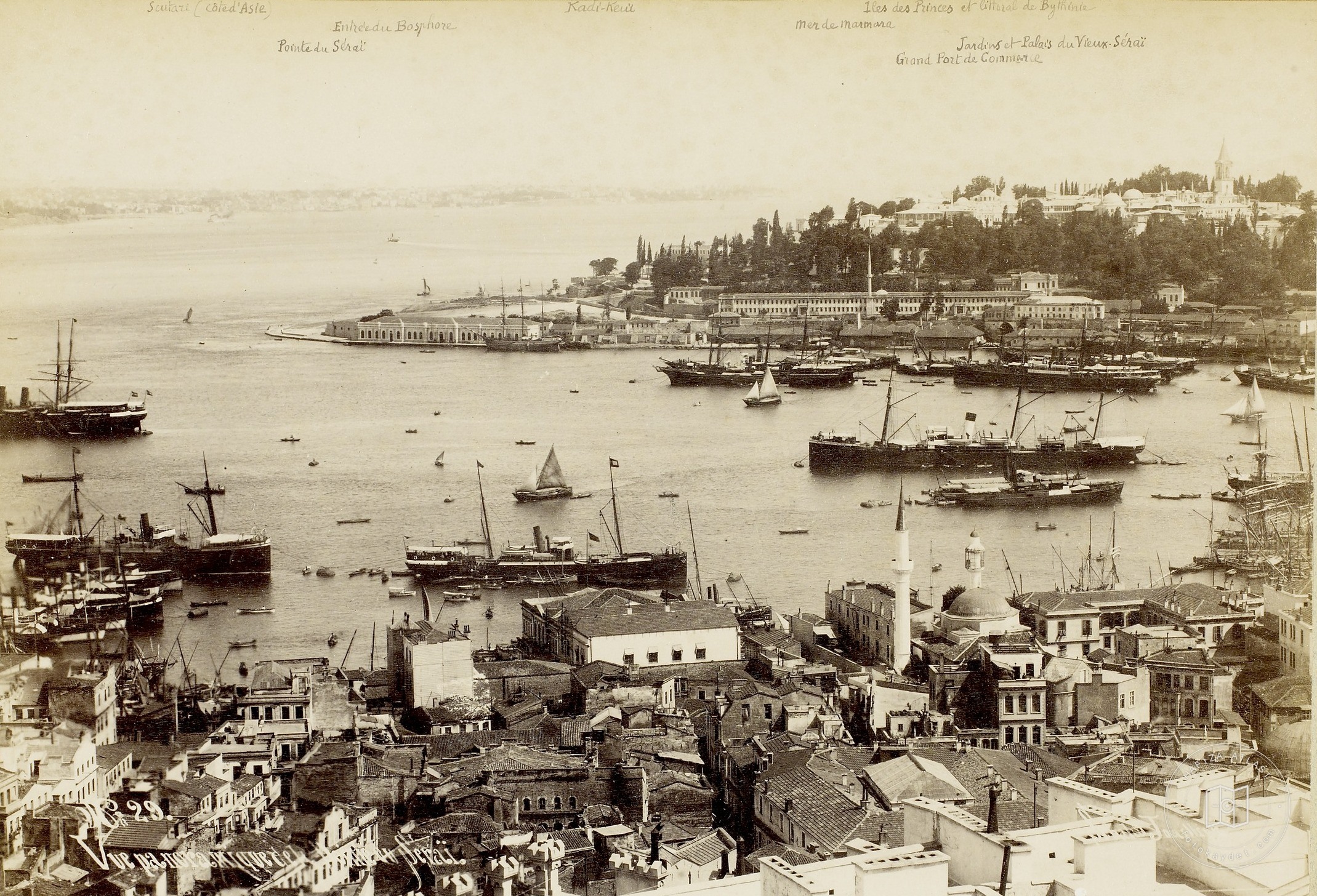 Galata Tower’nden Sarayburnu and Topkapı Palace