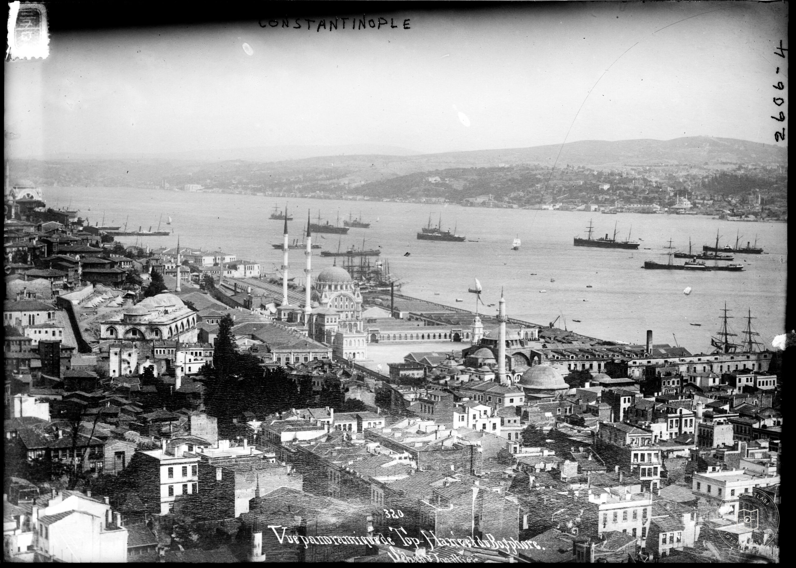 Galata Tower’nden Tophane and Bosphorus