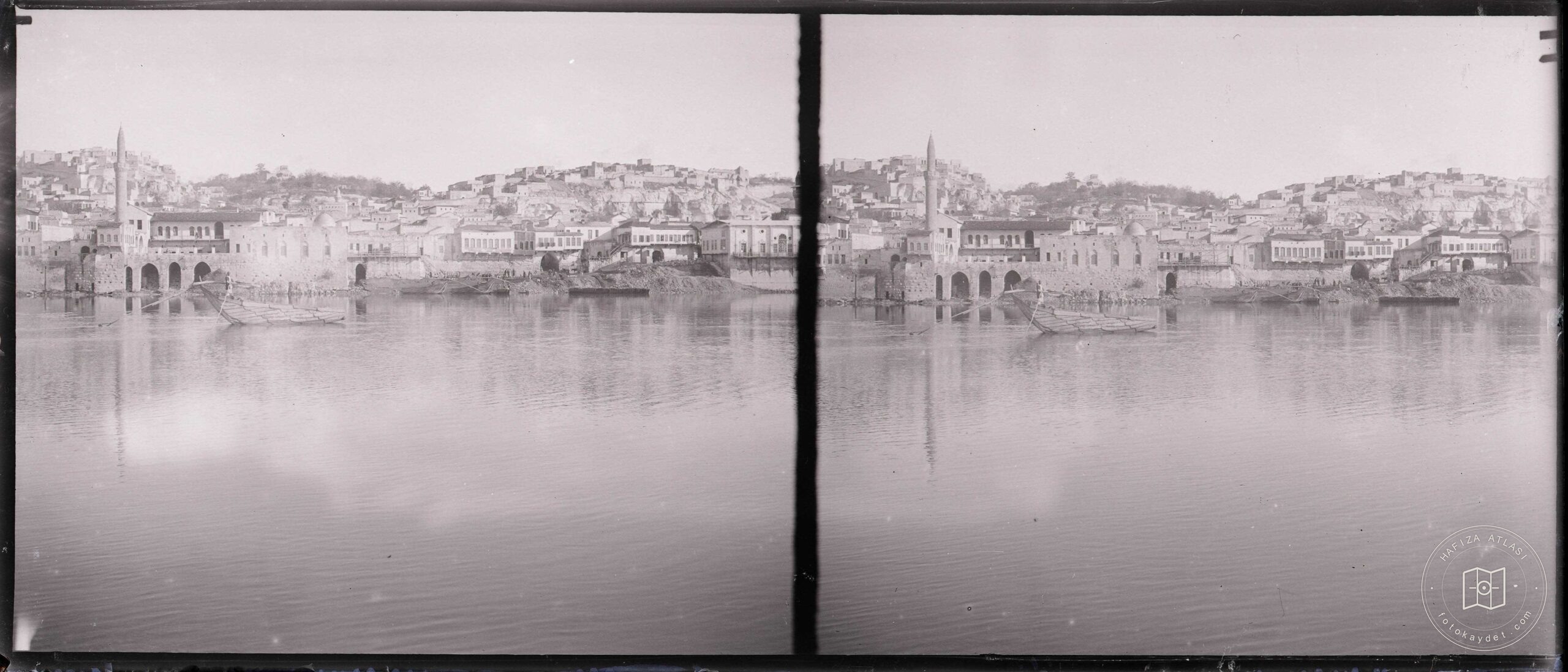 Birecik Ulu Mosque and River Coast