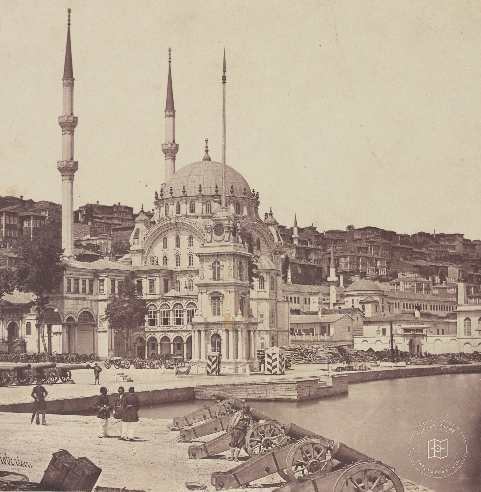 Tophane Clock Tower and Nusretiye Mosque