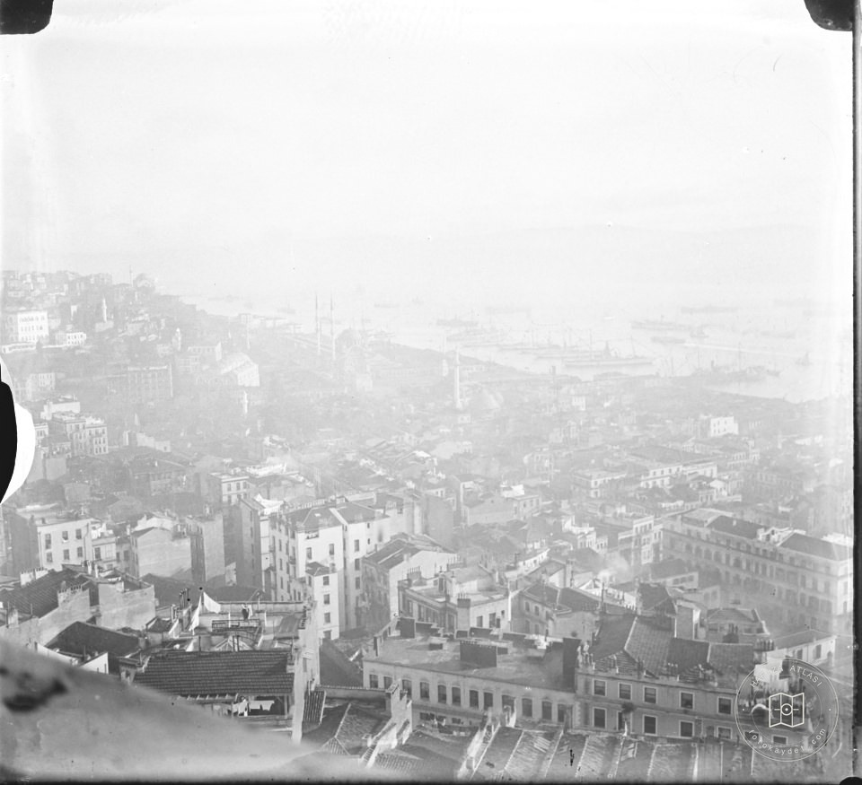 Galata Tower’nden Tophane’ye Bakış