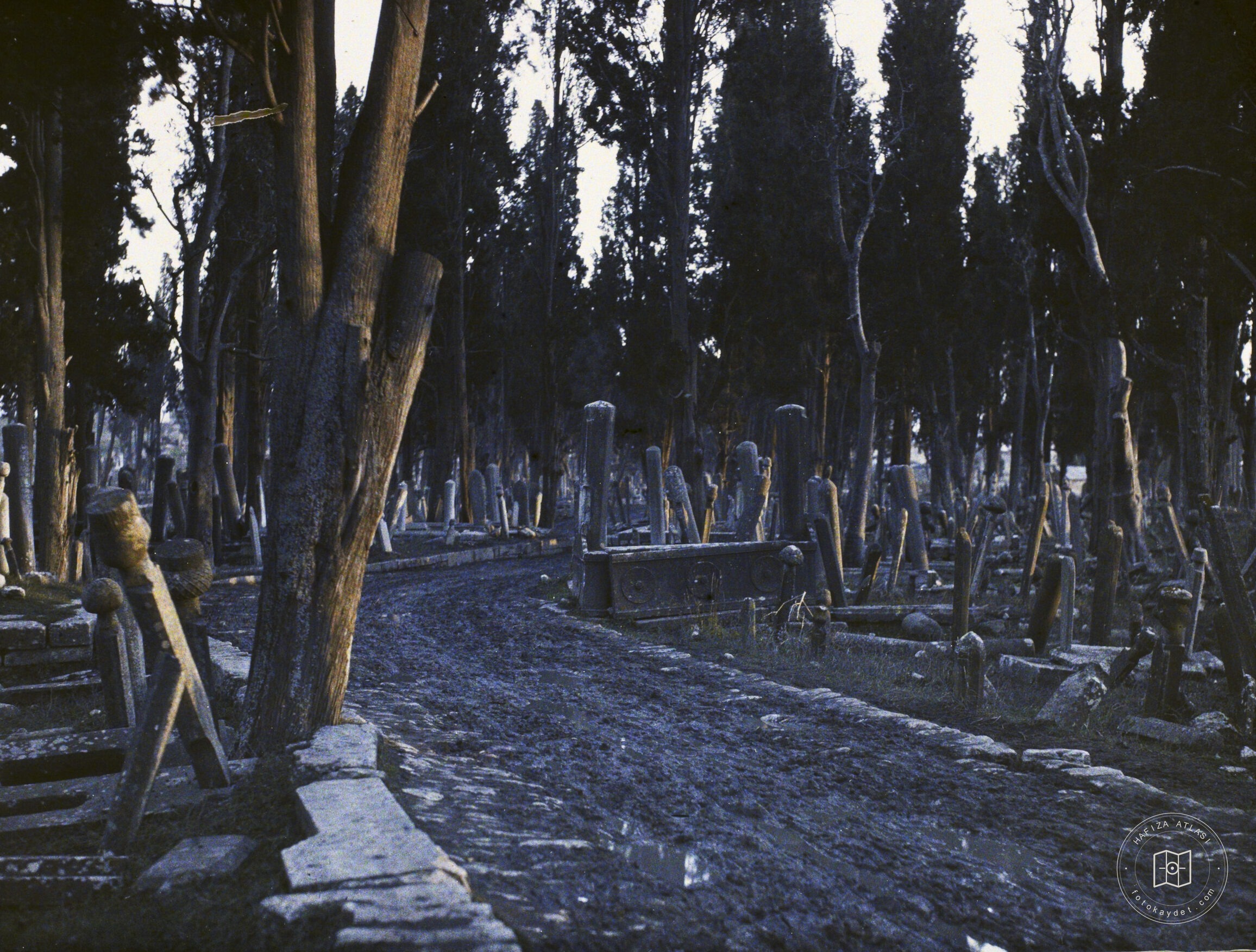 Edirnekapı View from Cemetery in Civar