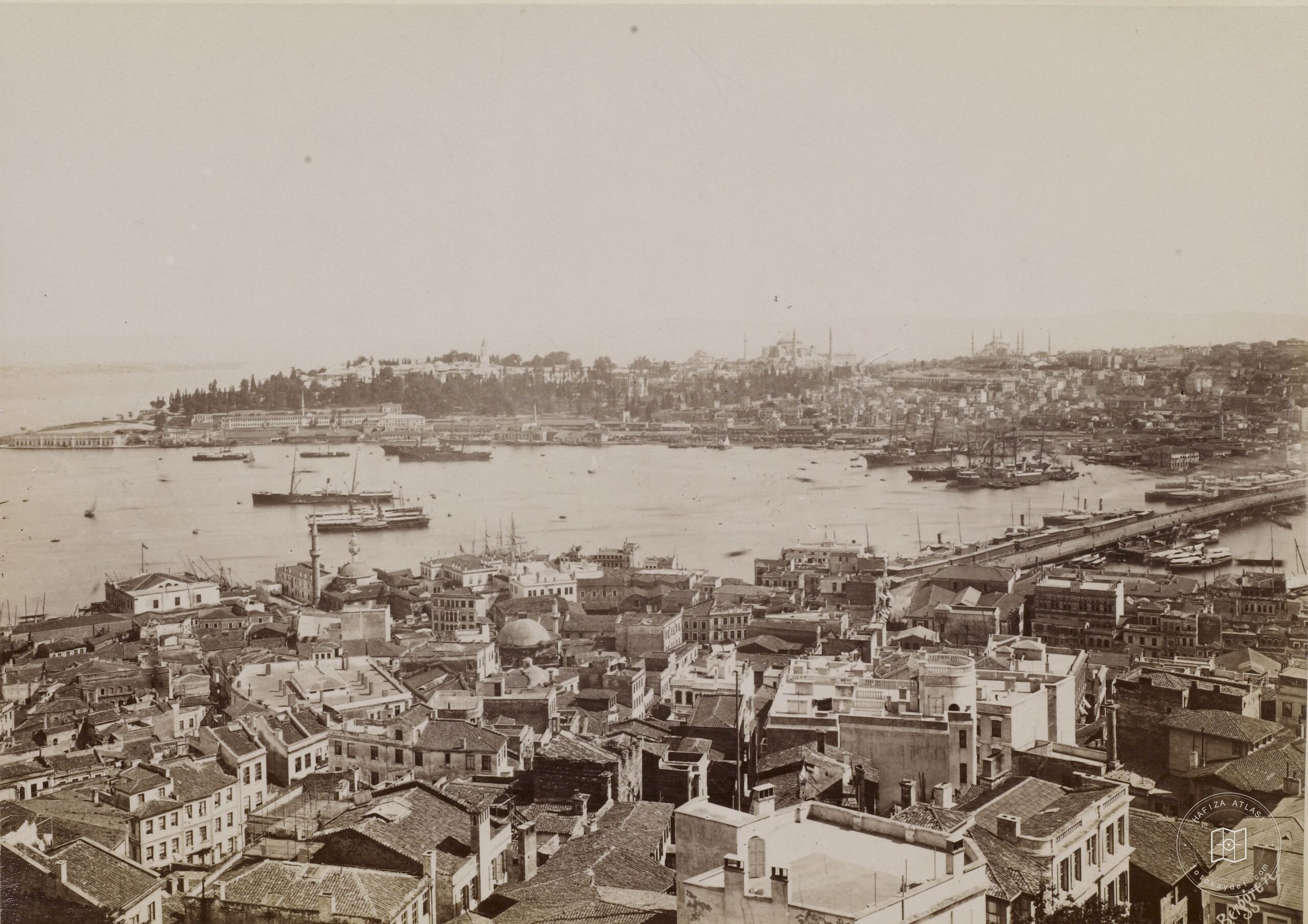 Galata Tower’nden Topkapı Sarayı ve Sarayburnu Yönü