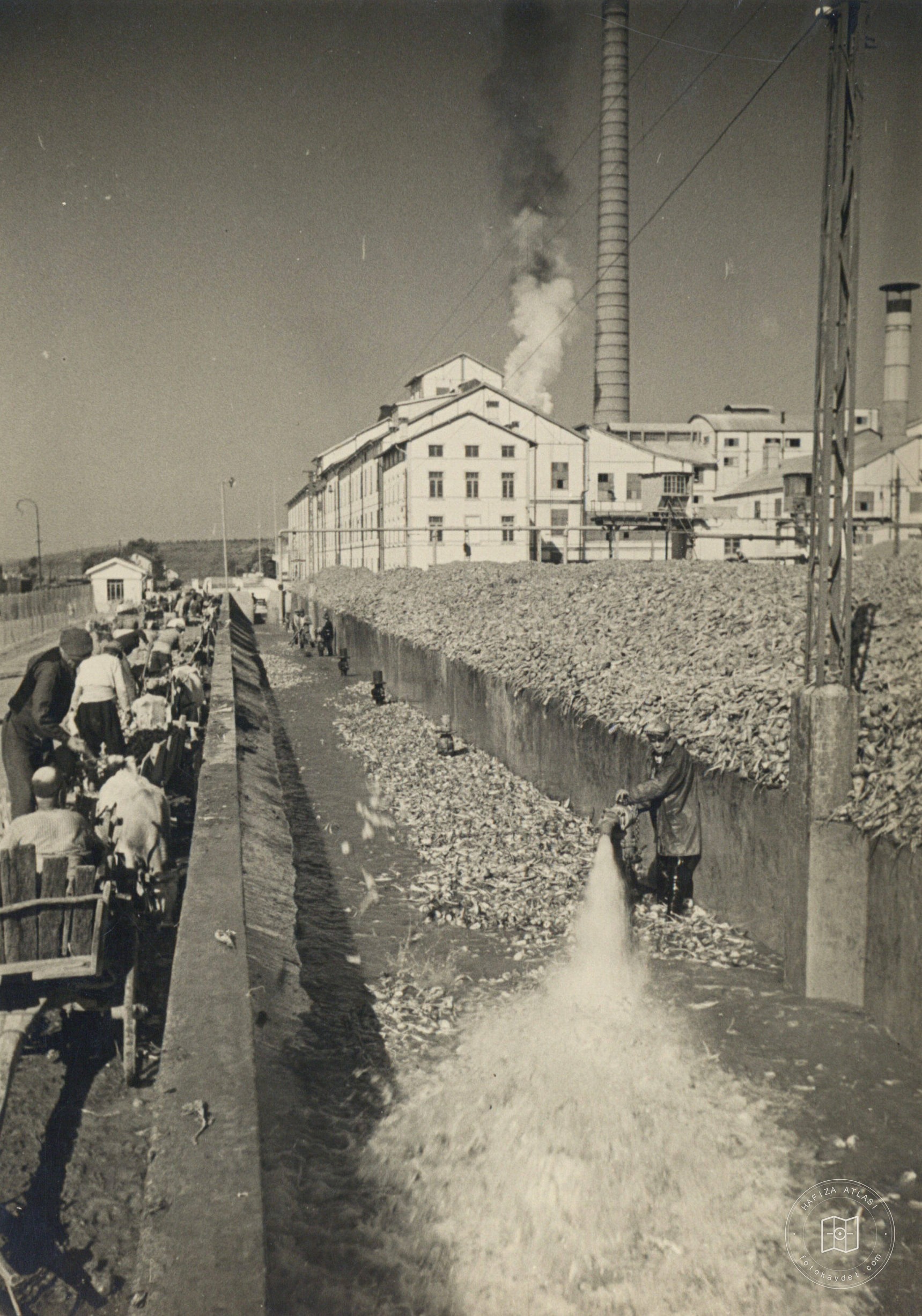 Evacuation of Pancar Silos with Su Tazyiki in Alpullu Sugar Factory