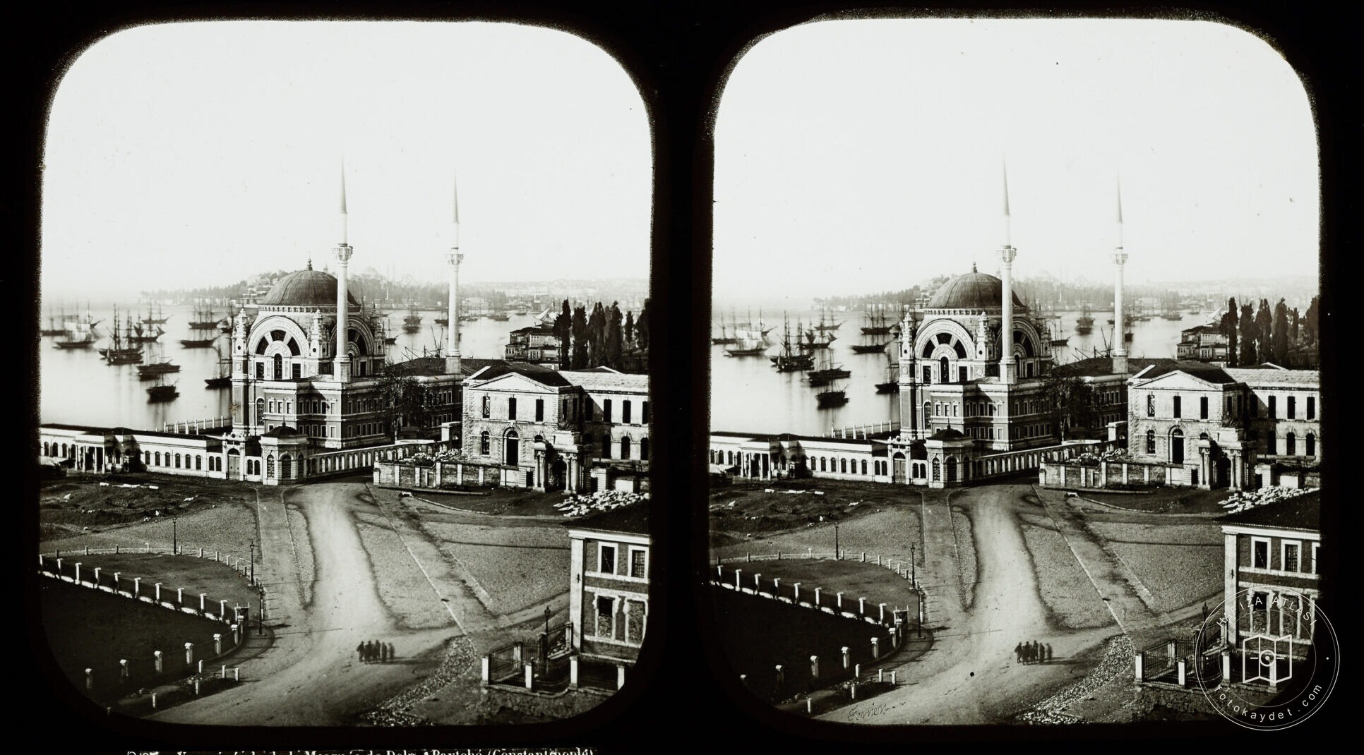 Dolmabahçe Mosque and Dolmabahçe Palace Theater