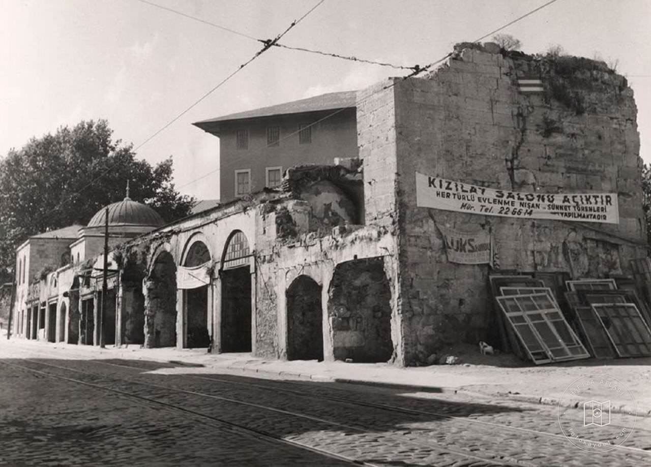 Wellcu Murat Pasha Medresesi and Row Shops