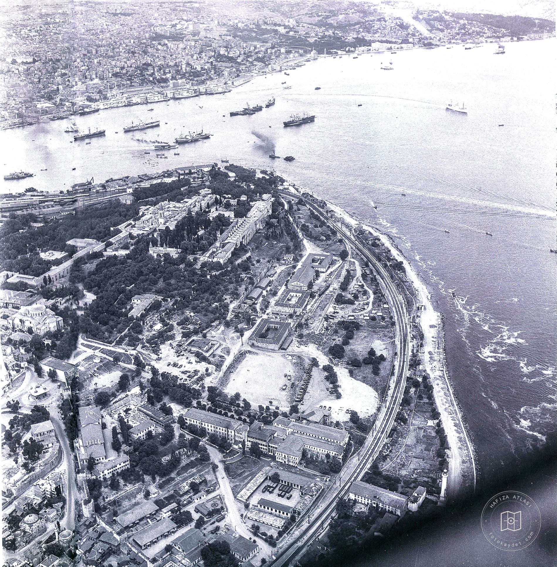 Topkapı Sarayı from the sky