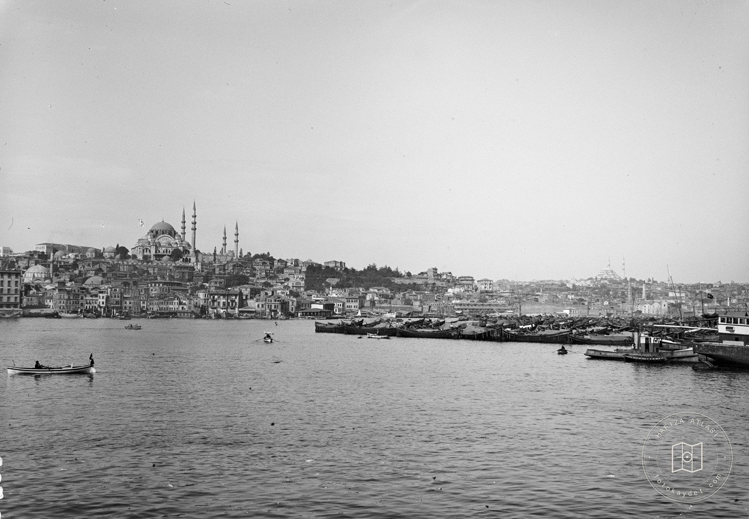 Karaköy Tarafından Golden Horn and Süleymaniye