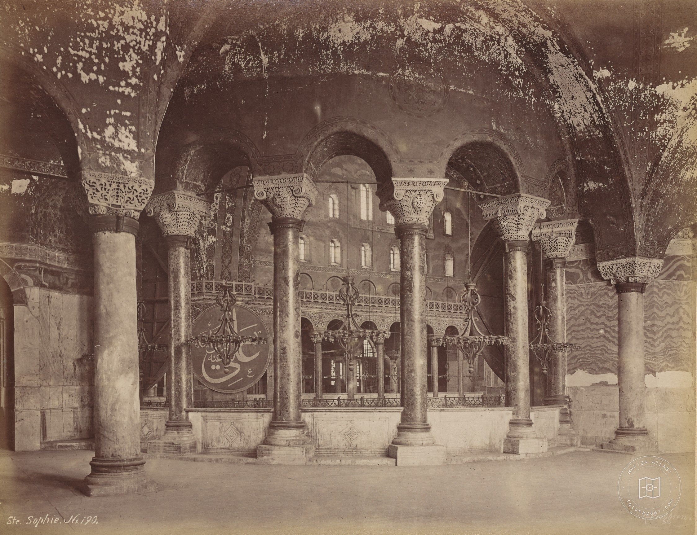 Ayasofya Üst Galeri Sütunları