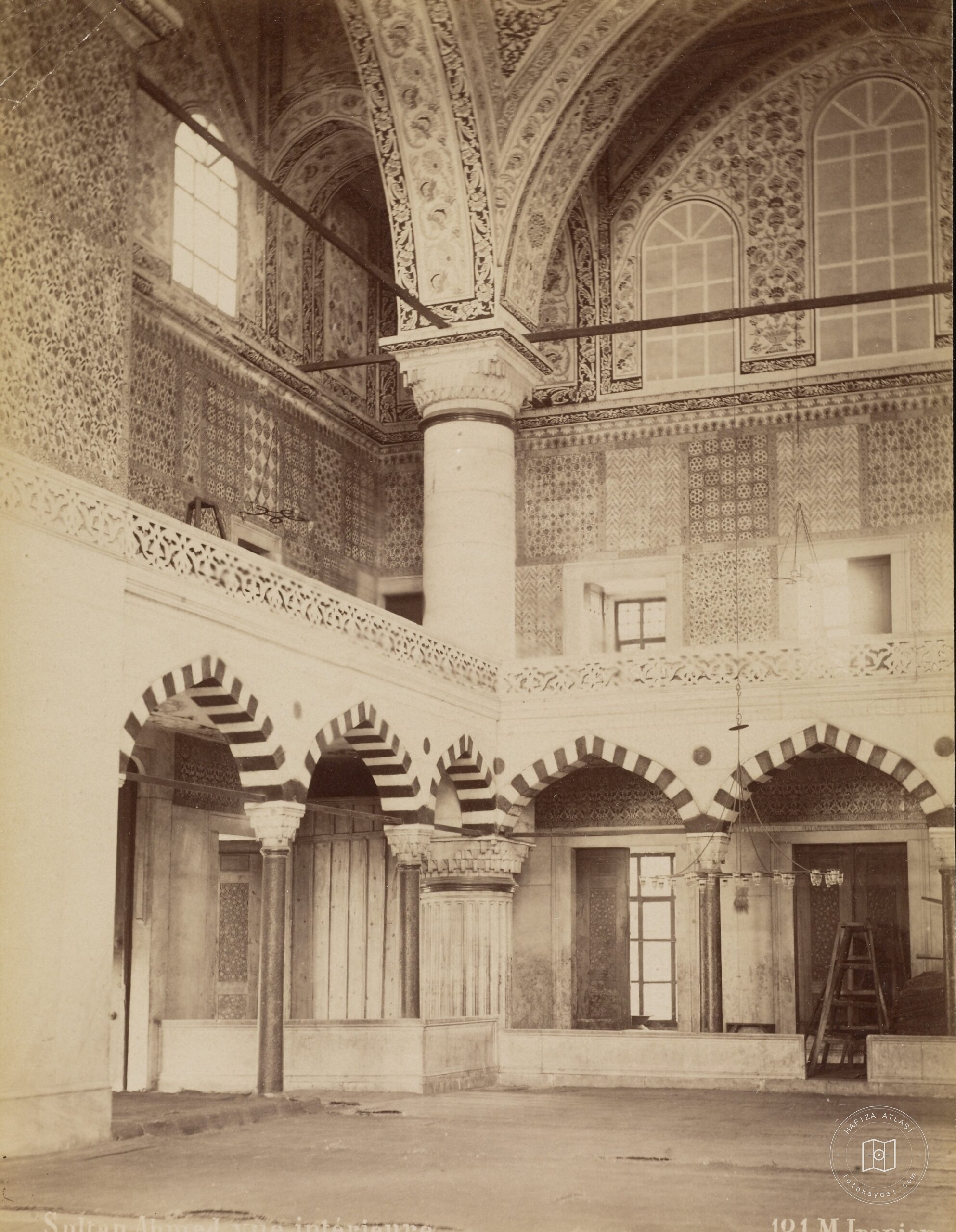 Sultan Ahmet Mosque Interior View