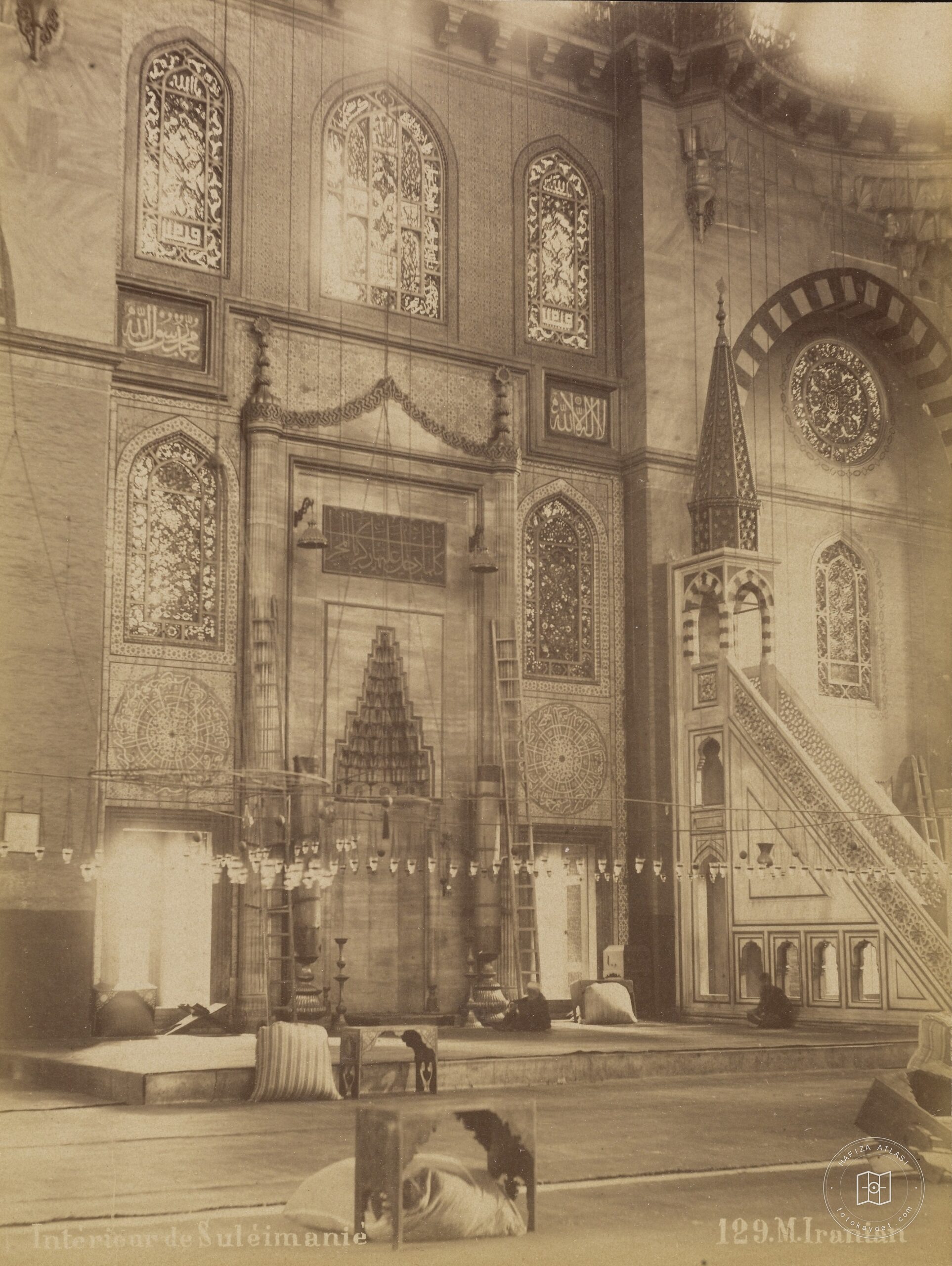 Süleymaniye Mosque is Mihrap and Minberi
