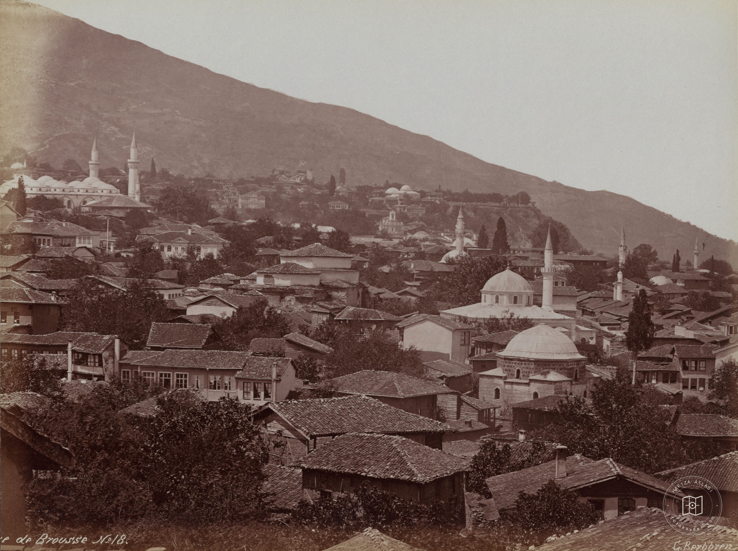 Yeşil Cami’den Bursa Görünümü