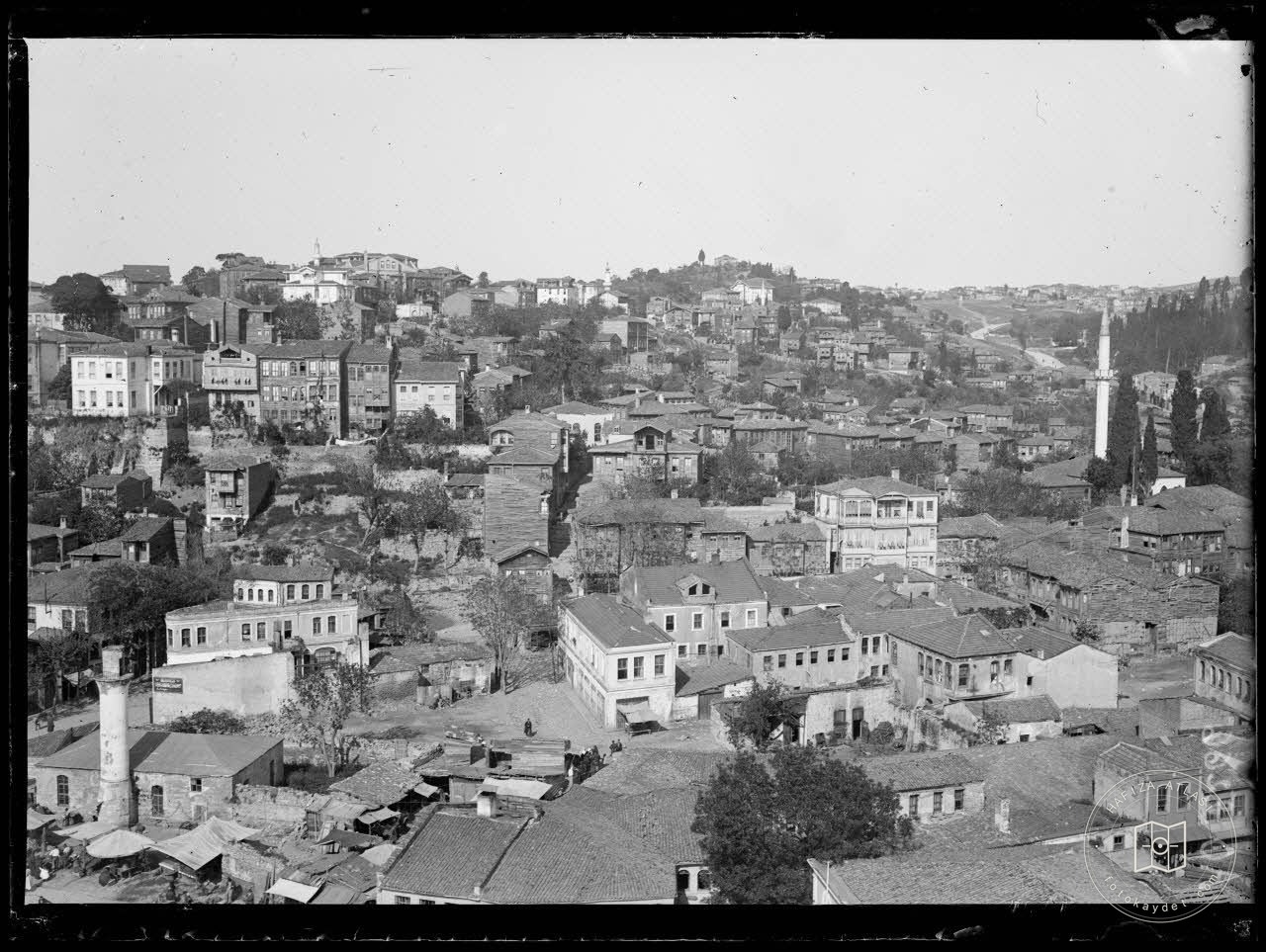 New Valide Mosque Minare from Üsküdar Panorama 1/3