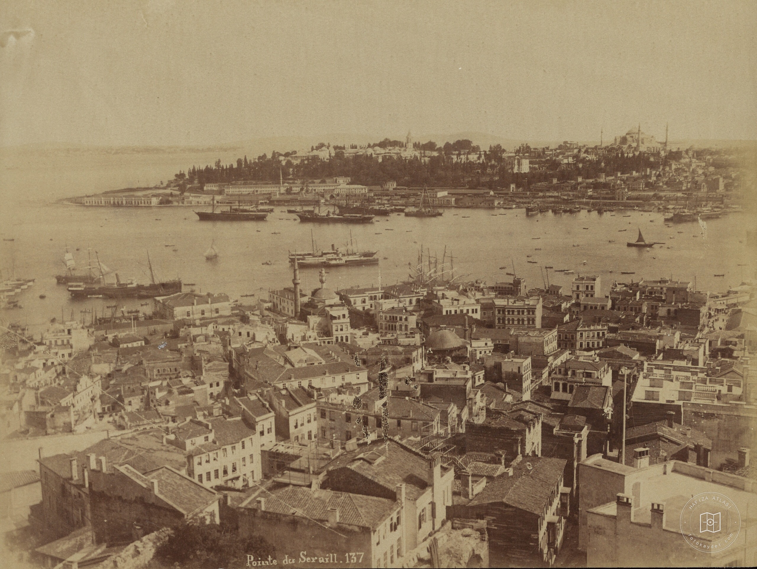 Galata Tower’nden Topkapı Palace Yönü