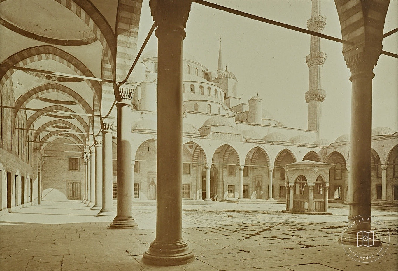 Sultan Ahmet Mosque and Şatırvan