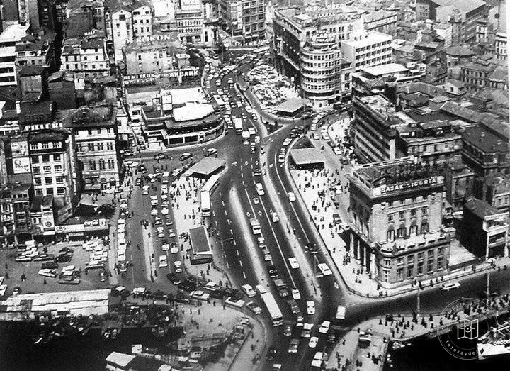 Karaköy from the sky