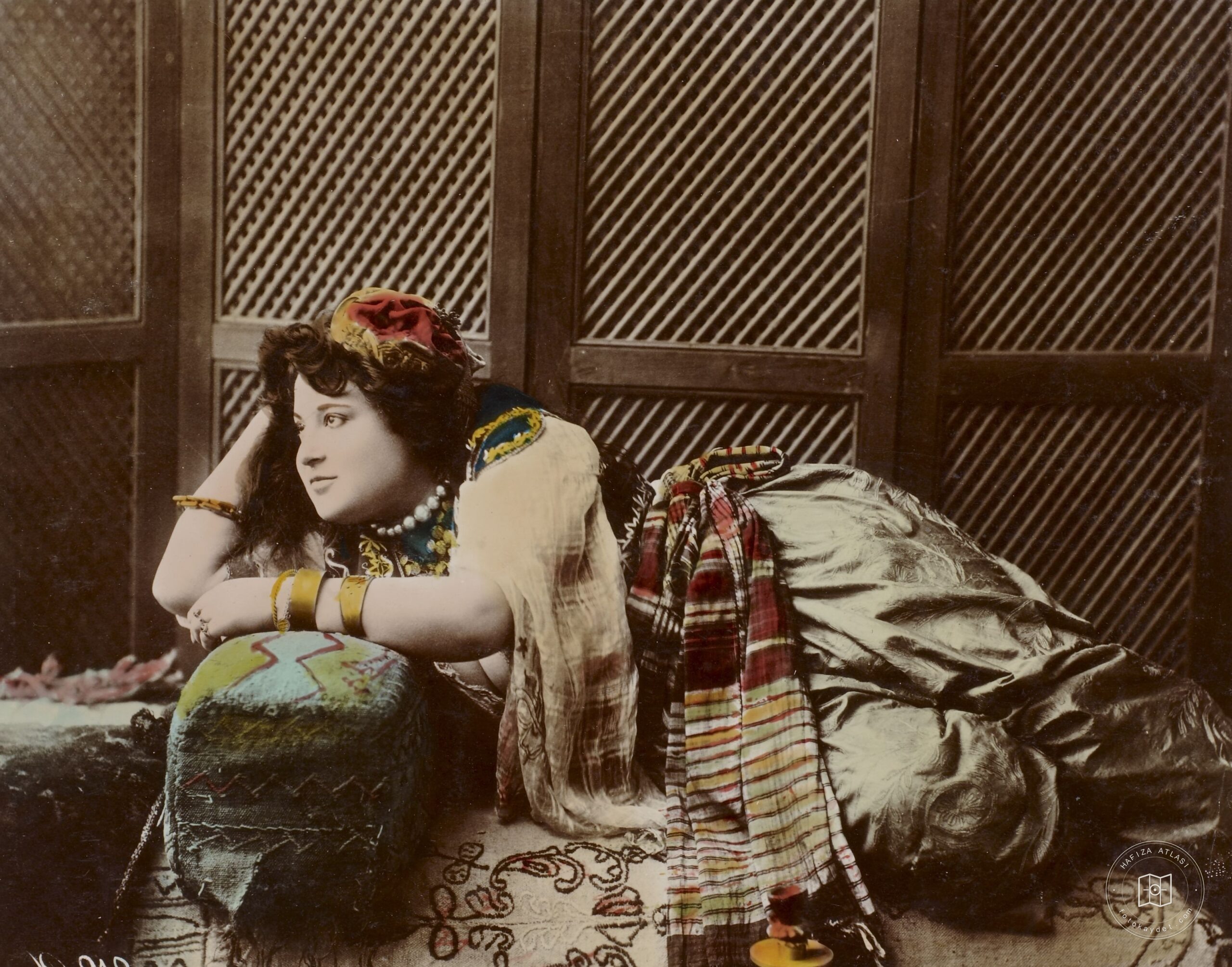 Unusual Woman to Sofa