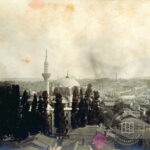 Overview of surgeon Pasha Mosque from Bulgur Palas