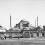 Sultan Ahmet Mosque Avlusu from Hagia Sophia