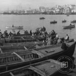 Boats in Fish Market Scaffolding
