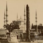 Knitted Column and Sultan Ahmet Mosque