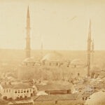 Edirne Ulu Camii Kubbesinden Üç Şerefeli Cami