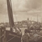 Boats in Eminönü Scaffold
