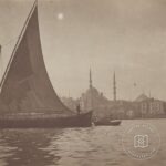 Sailing and Background New Mosque