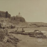 Gelibolu Deniz Feneri’nin Deniz Kıyısından Görünümü