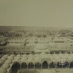 Sokullu Mehmed Paşa Camii Minaresinden Caminin Avlusu ve Lüleburgaz Süvari Kışlası