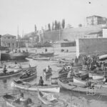 Unkapanı Bridge Üzerinden Golden Horn Tersanesi