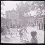 Oüp Sultan Mosque Avlusunda Sünnet Children