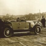 Wooden Unkapanı Bridge On Car
