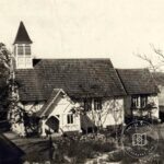 Tarabya 1911’de Yanan İngiliz Elçiliği Yazlık Palace Bahçesindeki Kilise
