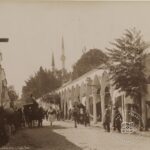 Cross-border and Şehzade Mosque Minarets