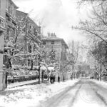 A Snowy Day on Teşvikiye Street