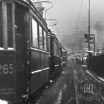 Karaköy Tram Stop On A Snowy Day