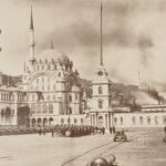 Tophane Clock Tower and Nusretiye Mosque