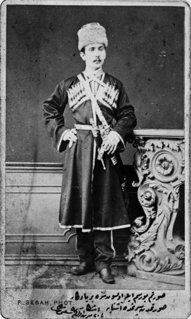 Circassian Officer Süleyman — Pascal Sébah